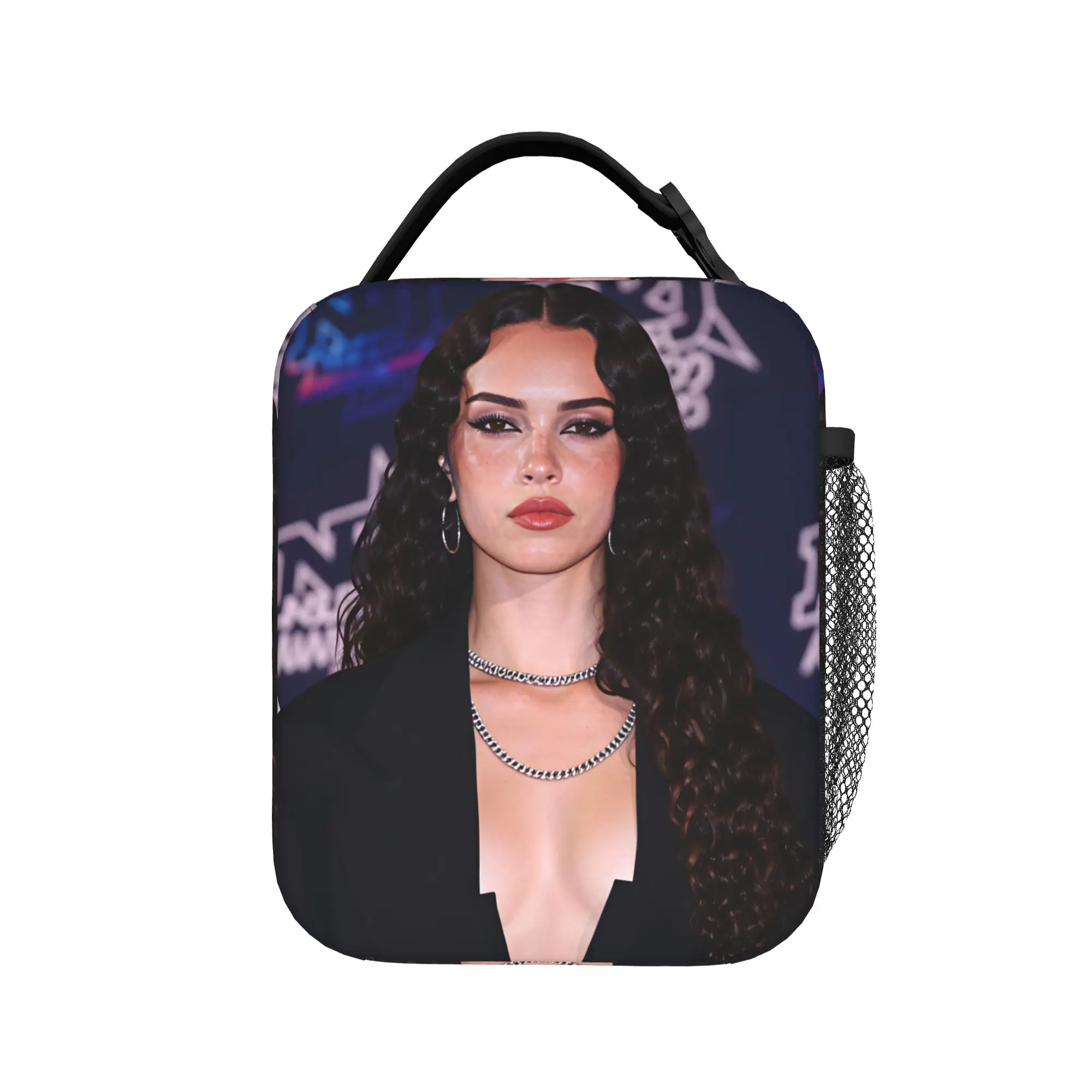 Katseyes Daniela Lunch Bag For Adult  Custom Lunch Box Leisure School Cooler Bag Portable Zipper Waterproof Thermal Lunch Bags