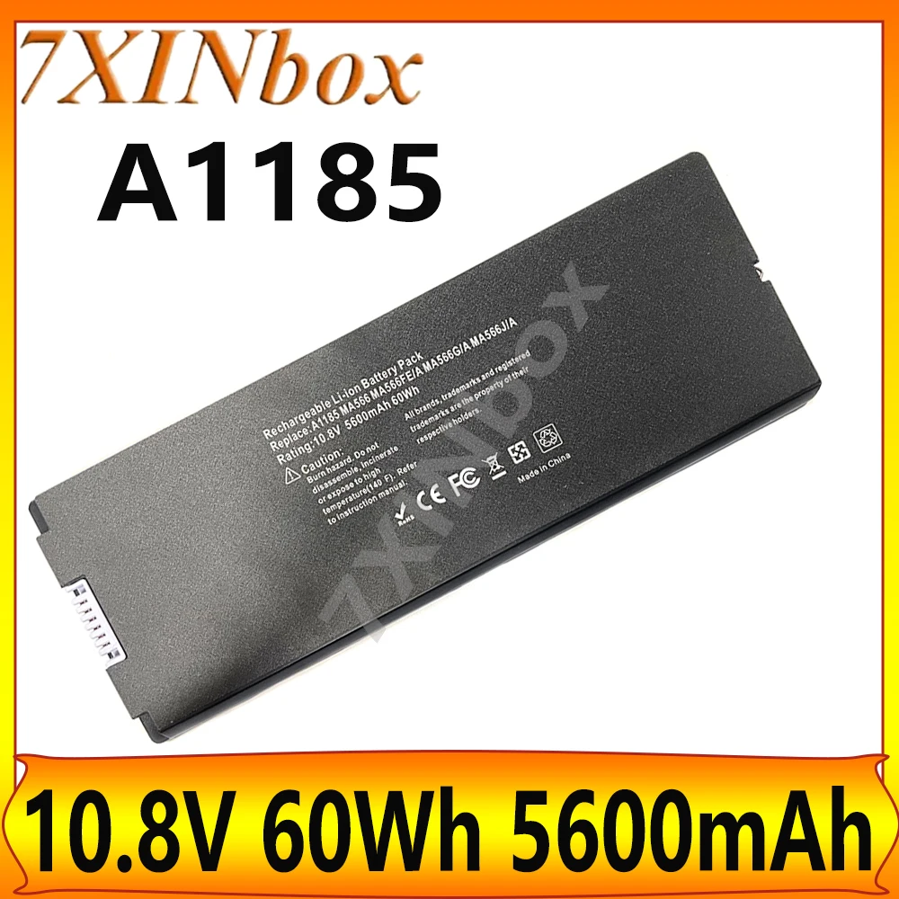 

7XINbox A1185 10.8V 60Wh 5600mAh Battery For Apple MacBook 13" Inch A1181 MA472 MA701 MA566 MB404*/A MB063*/A MA566G/A MB404*/A