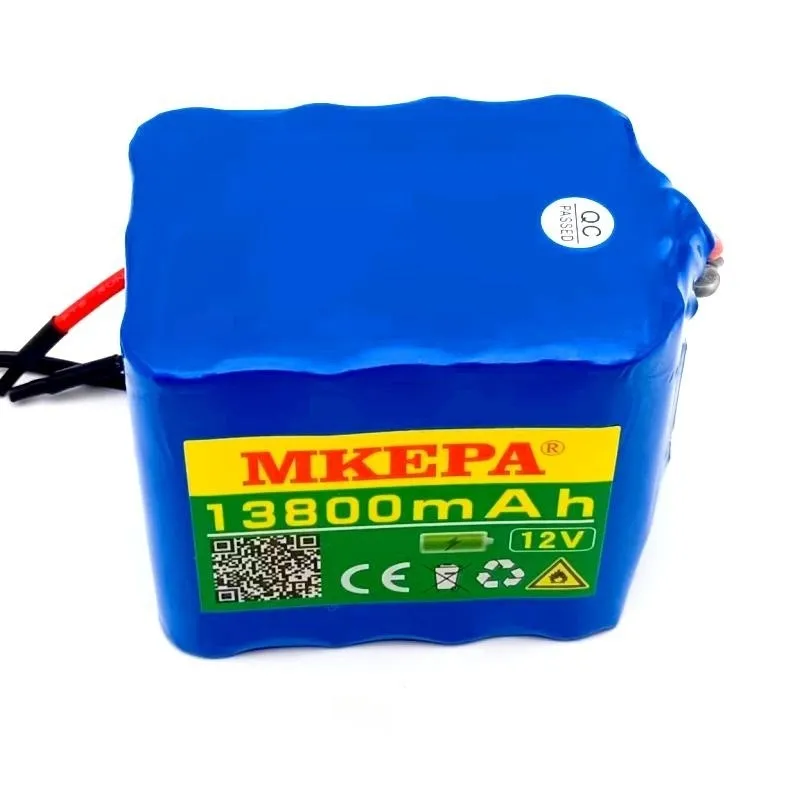 3S4P 12V 13.8Ah BMS 18650 Rechargeable Lithium Battery Widely Used: Instruments Led Lighting Traffic Signs Ship UAV Speaker Etc