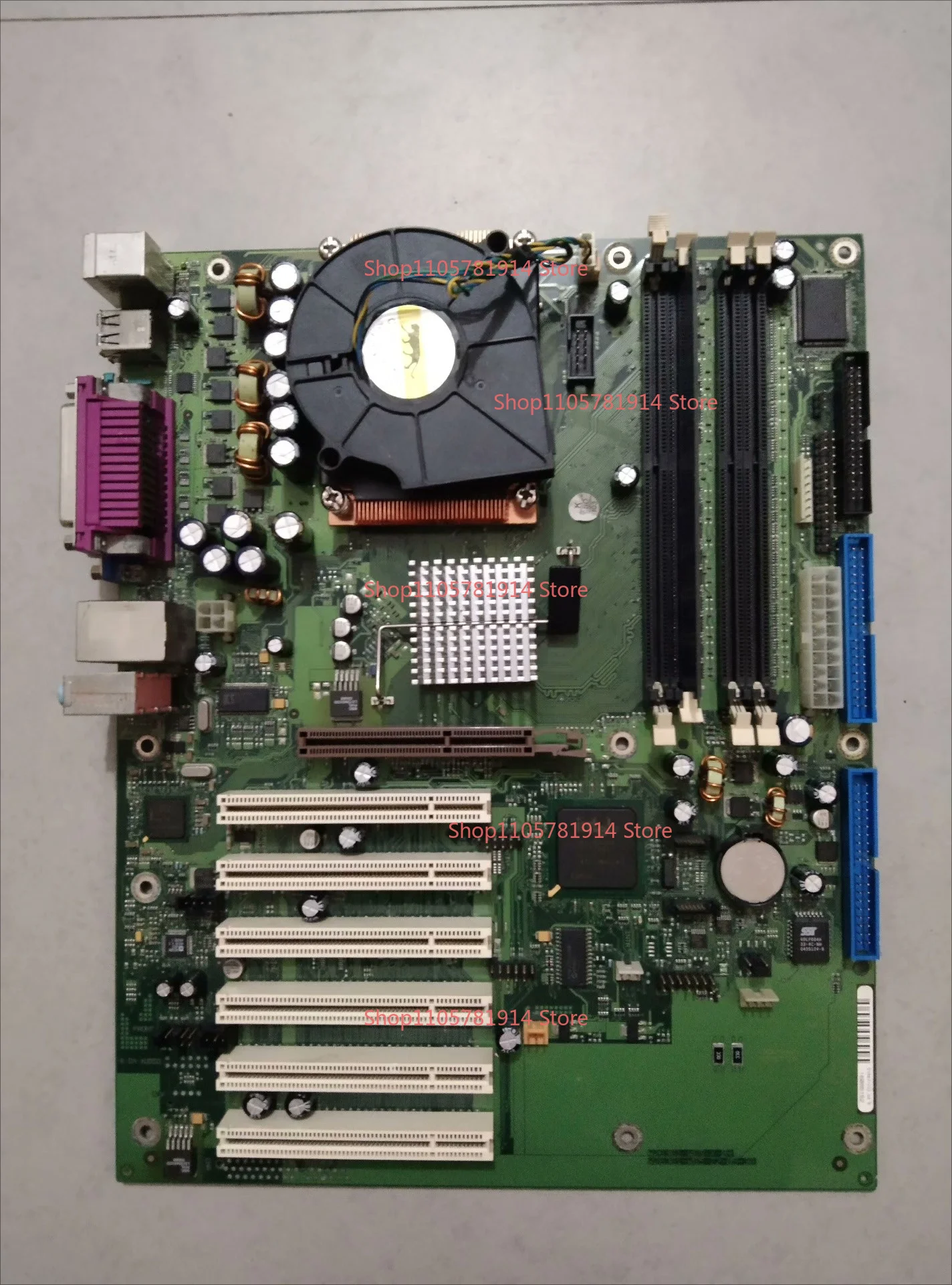 For Fujitsu W26361-W65-X-04 W26361-W65-Z2-05-36 D1567-C33 Device Main Board with Copper Fan Memory CPU