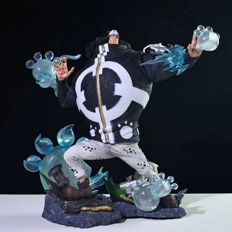 Anime ONE PIECE Figures Bartholemew Kuma One Piece Action Figures PX-0 with LED Change Hands PVC Model Collection Birthday Gifts