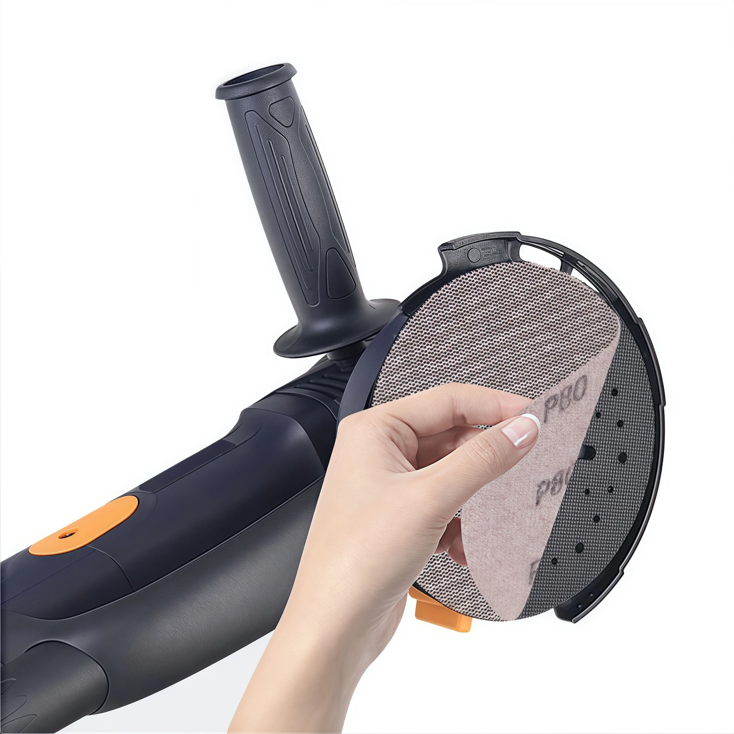 Multifunctional Brushed Car Polisher Electric Gear Eccentric Dual Mode Random Orbital Sander Suitable for Car Polishing