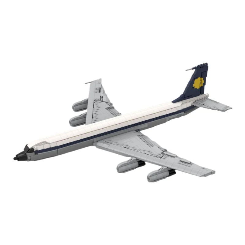 

Архитектурная модель самолета MOC — набор строительных блоков из мелких деталей, 1606 деталей — подходит для всех любителей