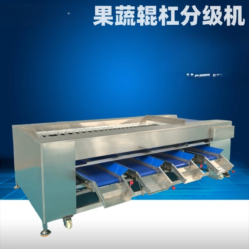 Persimmon roller grading machine, commercial bayberry grading equipment, large green plum size grading equipment
