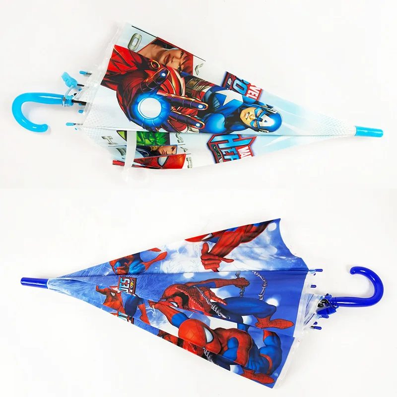 Marvel Poe Cartoon Animation Cute Creative friend Umbrella Flexible Wind Resistant 8-Bone Sunshade Easy Folding Opening Gift