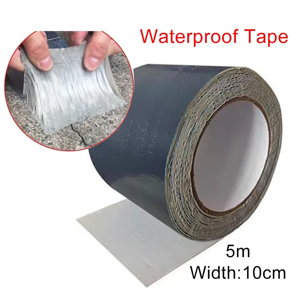 Waterproof Sealing Tape Adhesive Roof Butyl PE For Crack Repair Anti-Leakage Kit High And Low-temperature Resistance Tape