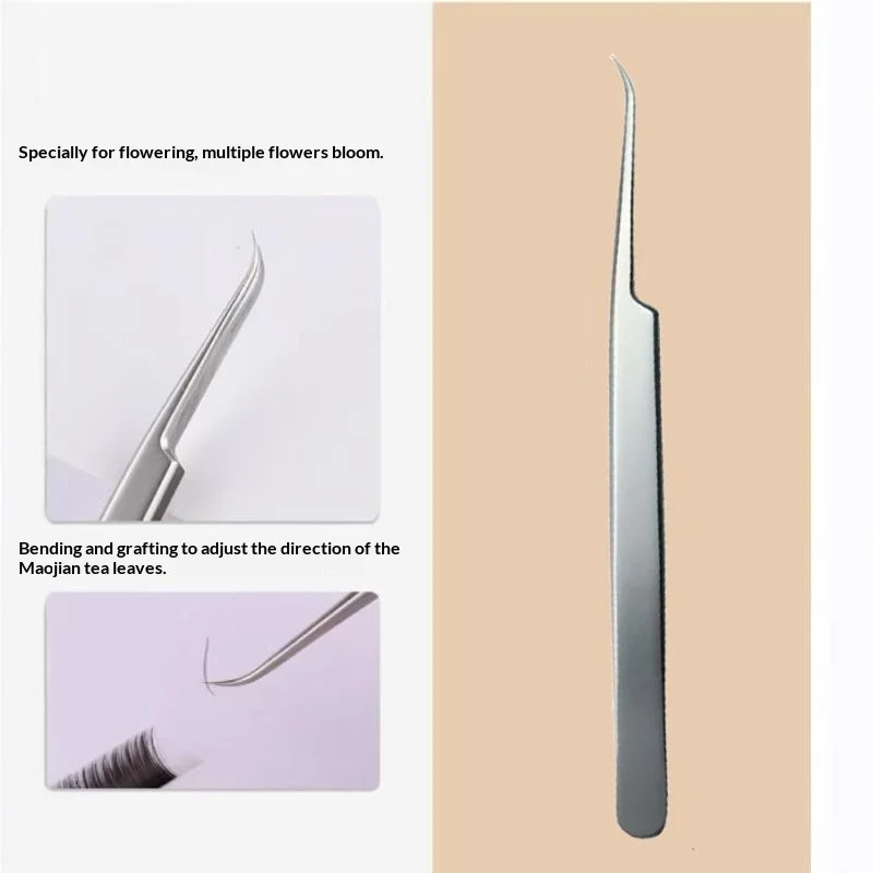 Stainless Steel Eyebrow False Eyelashes Tweezers Lashes Extension Nail Makeup Tool High Quality Fine Tip Profession Tweezer