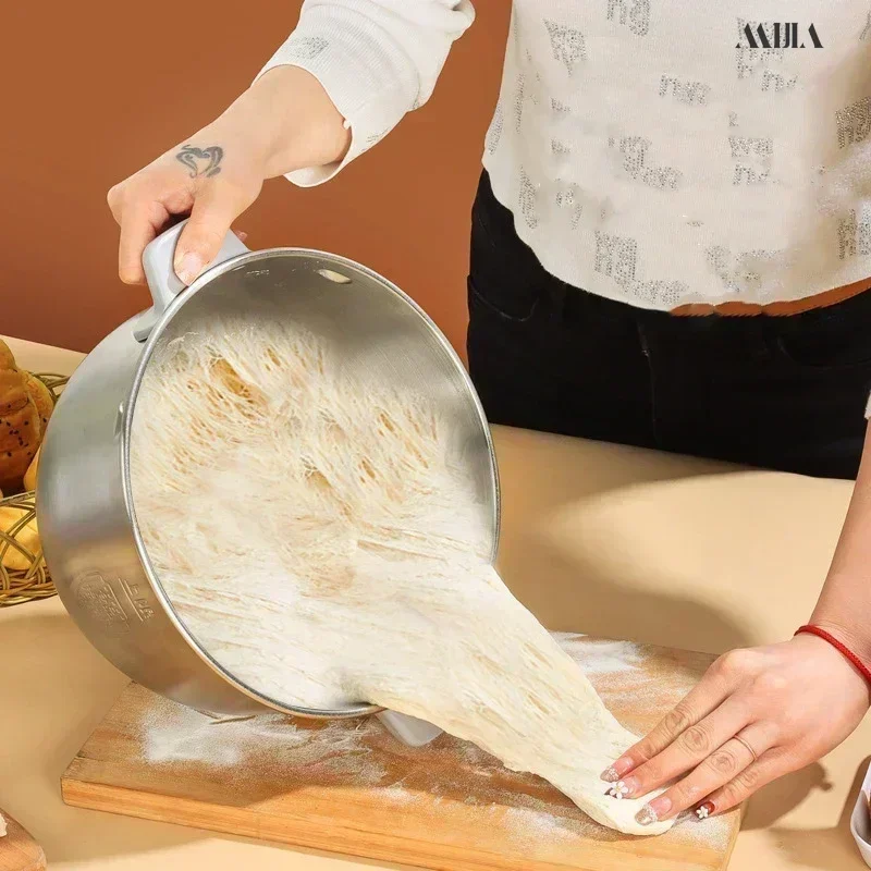 Home small automatic pasta machine and pasta machine stainless steel chef machine flour fermentation rise live noodles