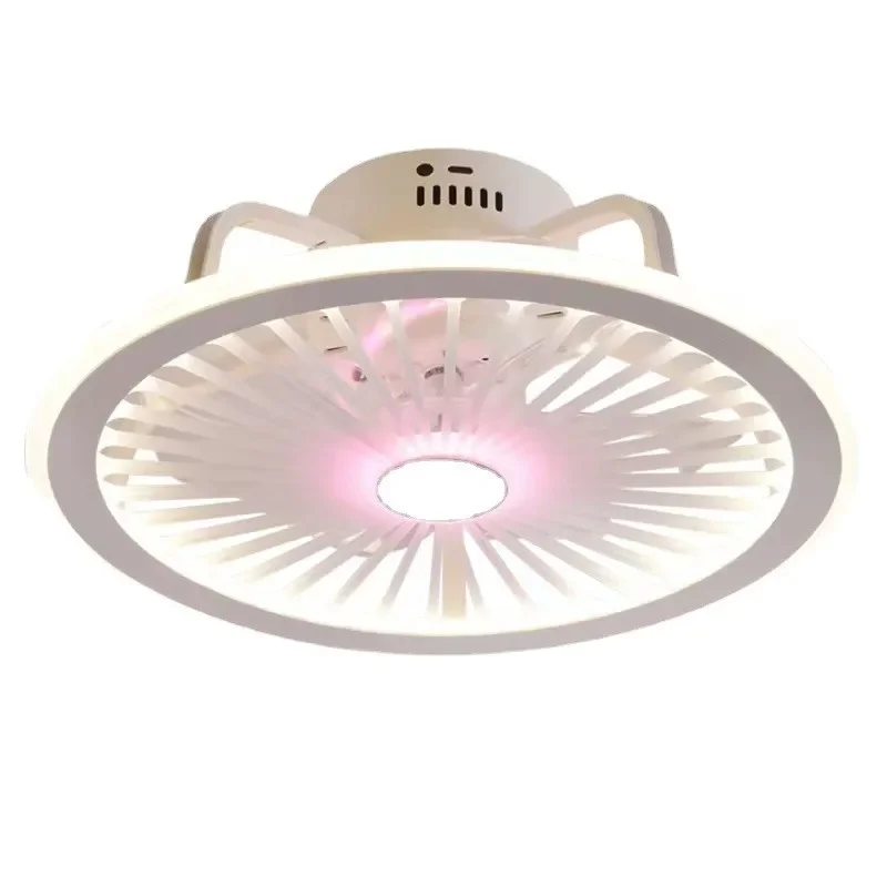 Modern Intelligent Ceiling Fan Light Acrylic Bluetooth Music Light Creative Ventilador Study Restaurant Celing Fan with Light