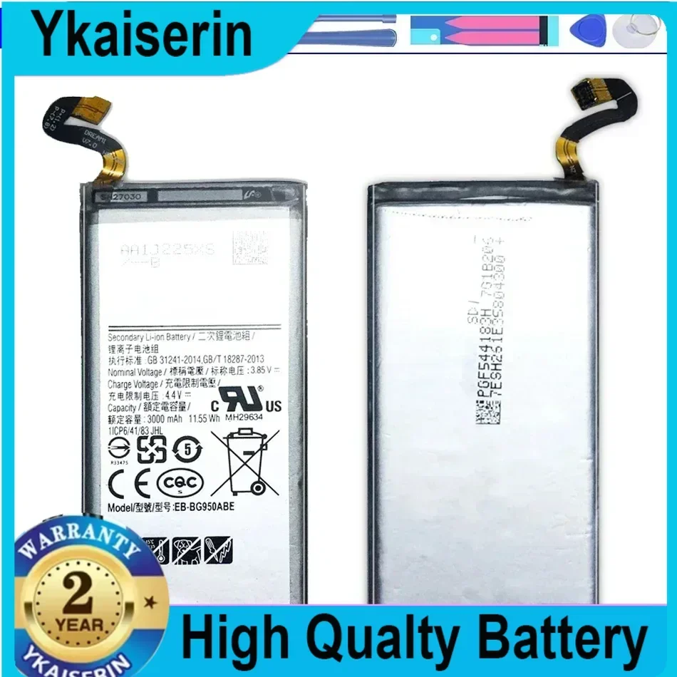 

EB-BG950ABE EB-BG950ABA 3000 мАч аккумулятор для Samsung Galaxy S8 SM-G9508 G950T G950U G950V G950F G950S G950A G9500 G950 + инструмент