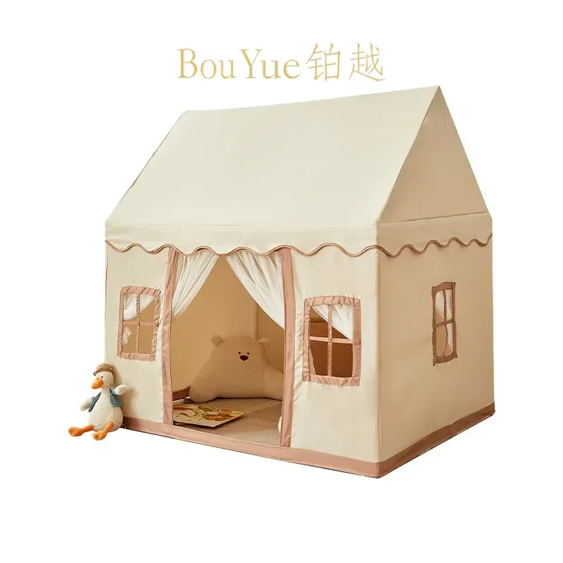 Nordic Kids Indoor Play Tent Baby Playhouse Children Toy House for Boys Girls Kindergarten Parent Child Room Small Castle