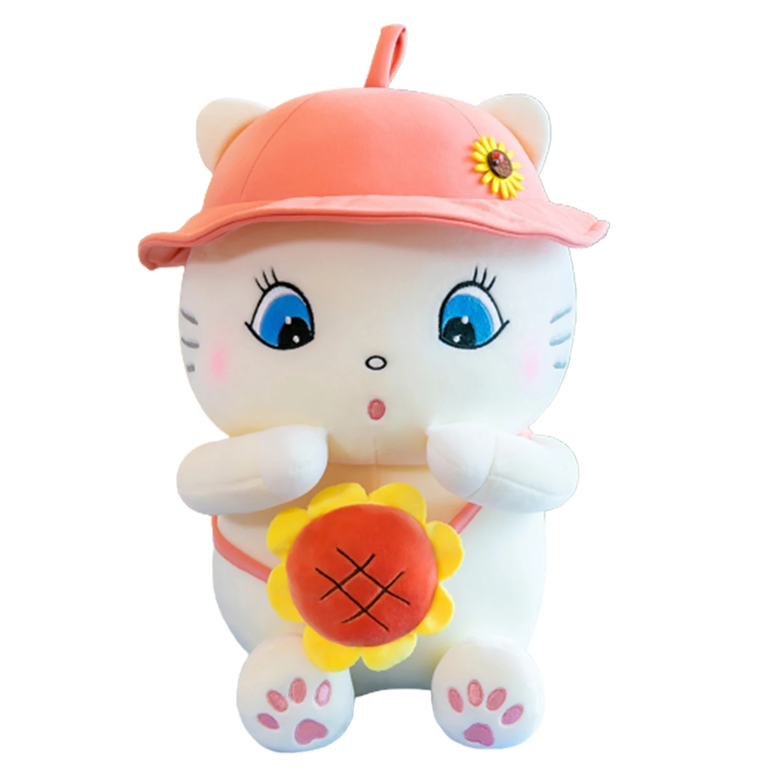 

Подушка для обнимания милого кота, плюшевая коллекция чучел животных, декоративная подушка