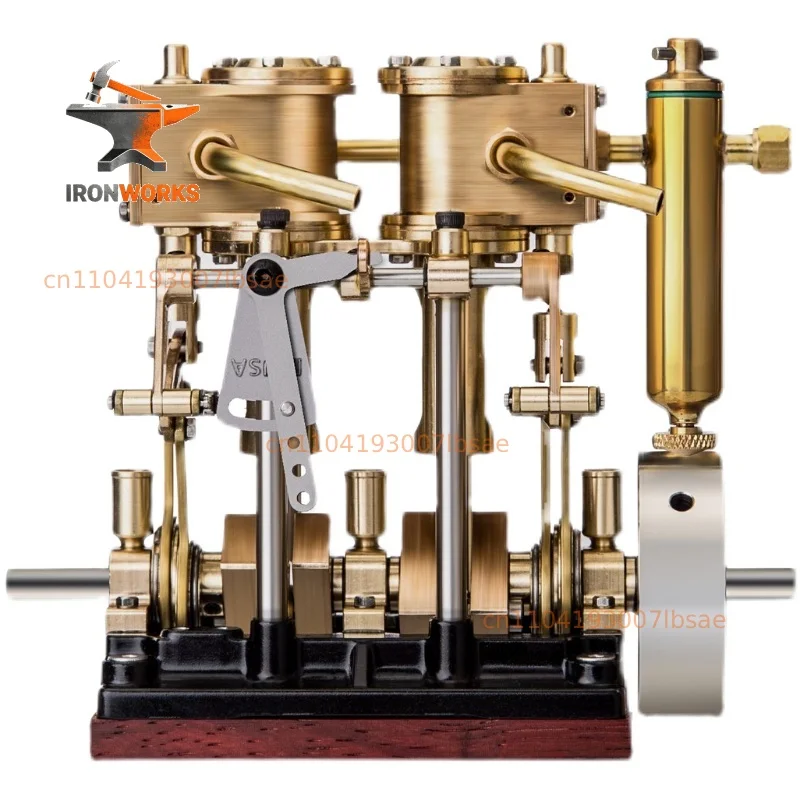 Mini Internal Combustion Steam Engine Boiler Engine Model Engine Toys Can Be Used for Physical Science Experiment Teaching