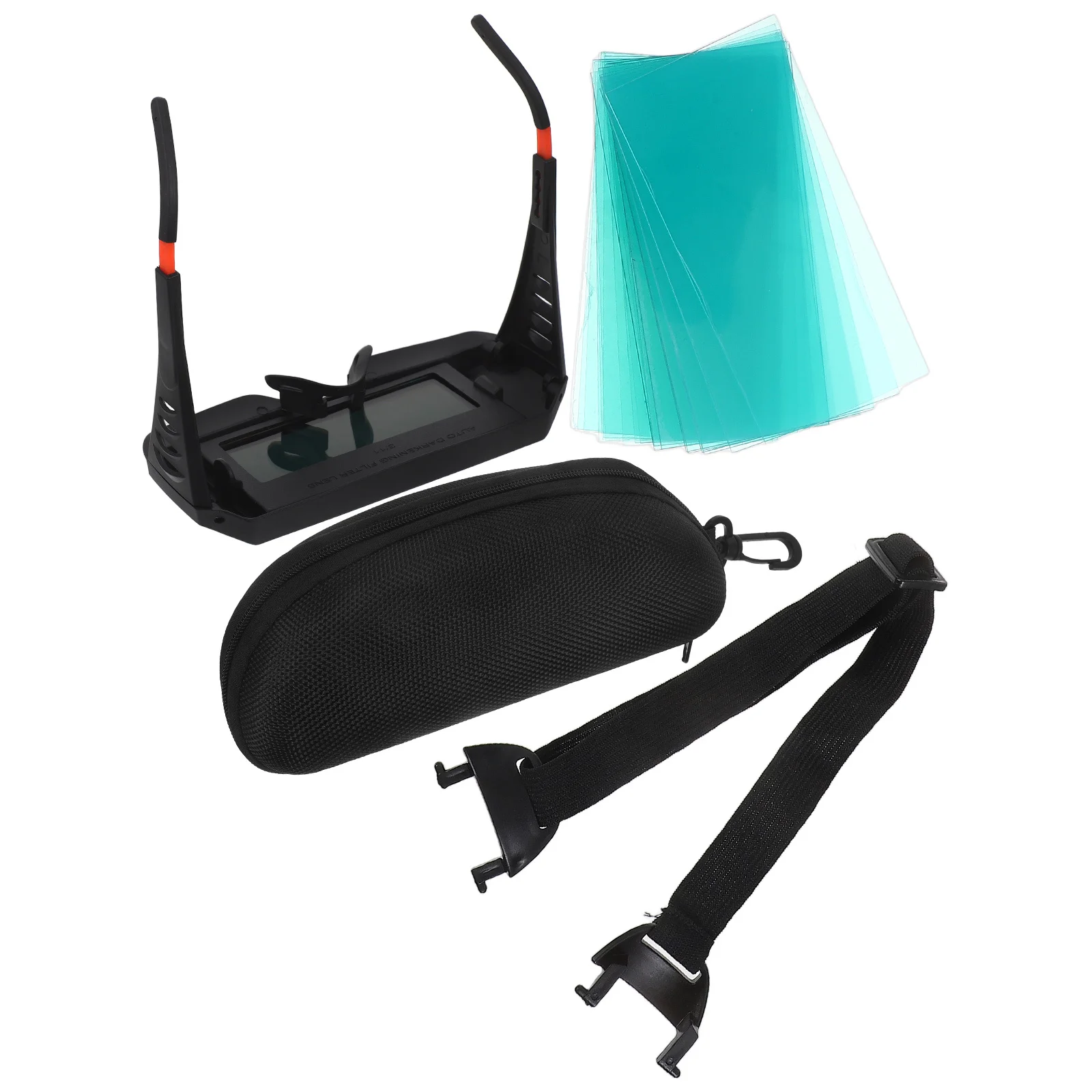 

1Set Auto Darkening Welding Glasses Lightweight Protective Goggles Safety Eyes Welder Eyewear Clear Vision Arc Tig Mig Plasma