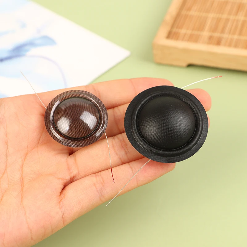 1pc New 19mm 25mm Tweeter Voice Coil Silk Diaphragm Membrane Treble Speaker Repair Parts Accessories