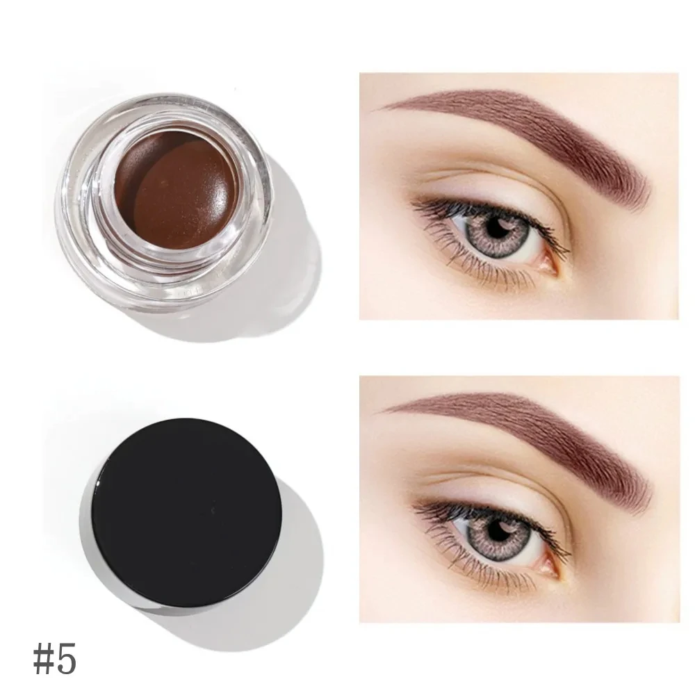 Impermeável Long Lasting Sobrancelha Gel, Cosméticos Enhancers Escova, Sombra Marrom Maquiagem, Private Label, Atacado, Personalizado Seu LOGOTIPO, 10Pcs