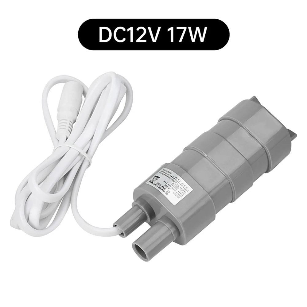 Pompe à eau multifonctionnelle Submersible 600L/H 12V, pompe à haut débit adaptée aux arroseurs de j