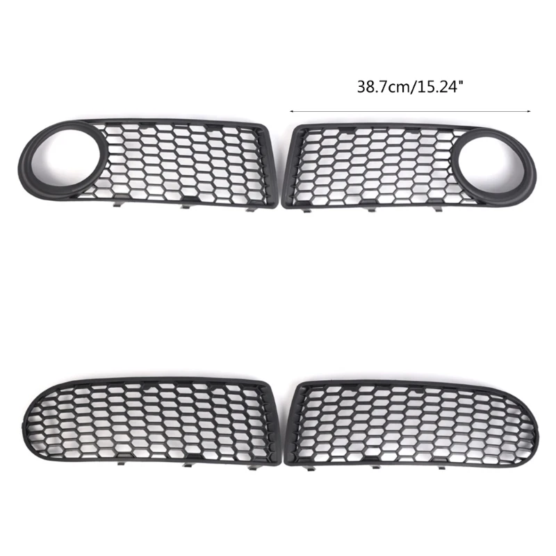 Left Right For 1C0807683A 1C0807684A Car Bumper Fog Light Lower Grilles Cover 2x Dropship