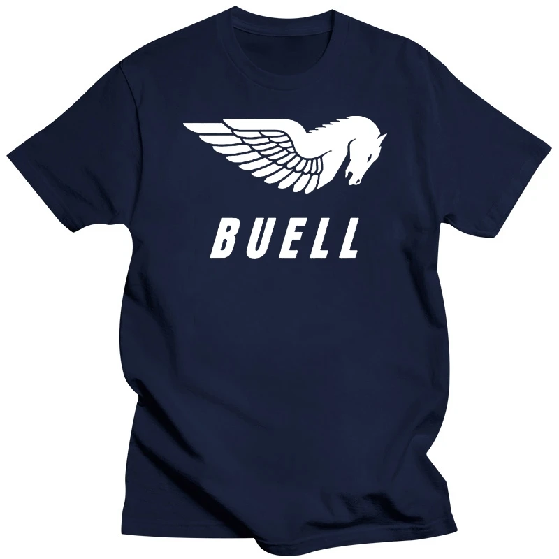 Buell Motorcycles Logo Men'S Black T-Shirt Size S M L Xl 2Xl 3Xl Custom Graphic Tees Tee Shirt