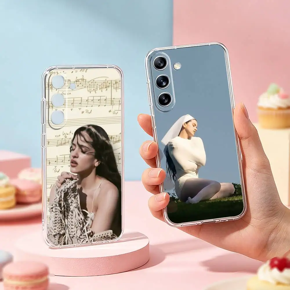 Flamenco Queen R-Rosalia Lux Phone Case For Samsung Galaxy A91,80,73,72 ,71,53,52,32 ,31,22,21s,20,Transparent Soft Case