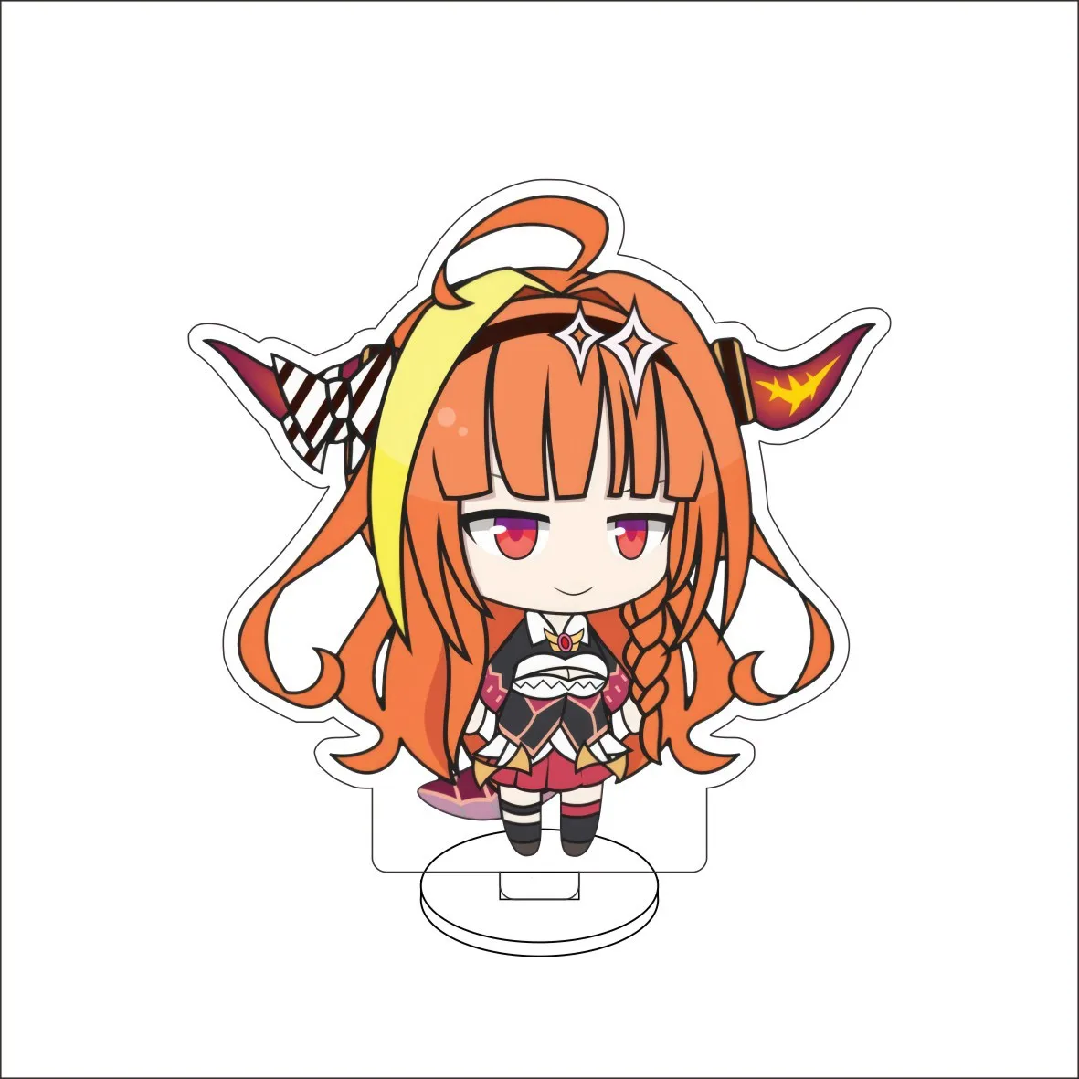 Anime Vtuber Hololive Minato Aqua Sakura Miko Usada Pekora La+ Darknesss Cos 10CM Acrylic Figure Stand Cute Ornaments Gifts view 3