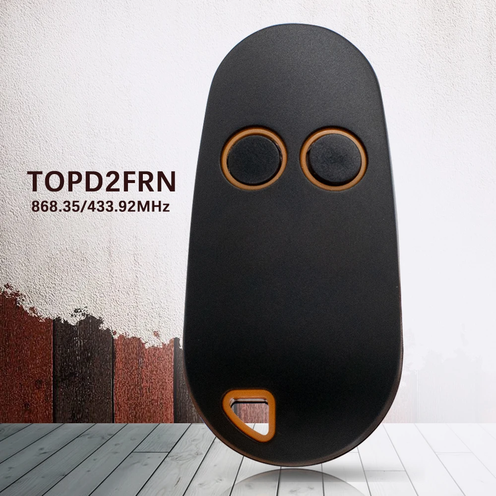 TOPD4FRN TOPD2FRN 433.92MHz 868.35MHz Garage Door Gate Remote Control Work For TOP 432NA 432EE 432EV 434NA 432M 432S 862NA 864NA