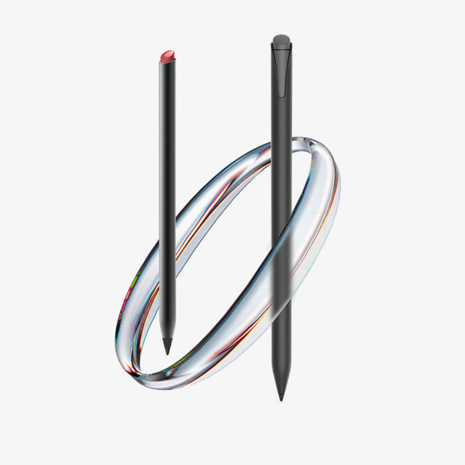 For reMarkable Paper Pro Tablet USI 4096 Stylus Pen with Eraser,no Switch or Connection Required,with Pen Tip - Black