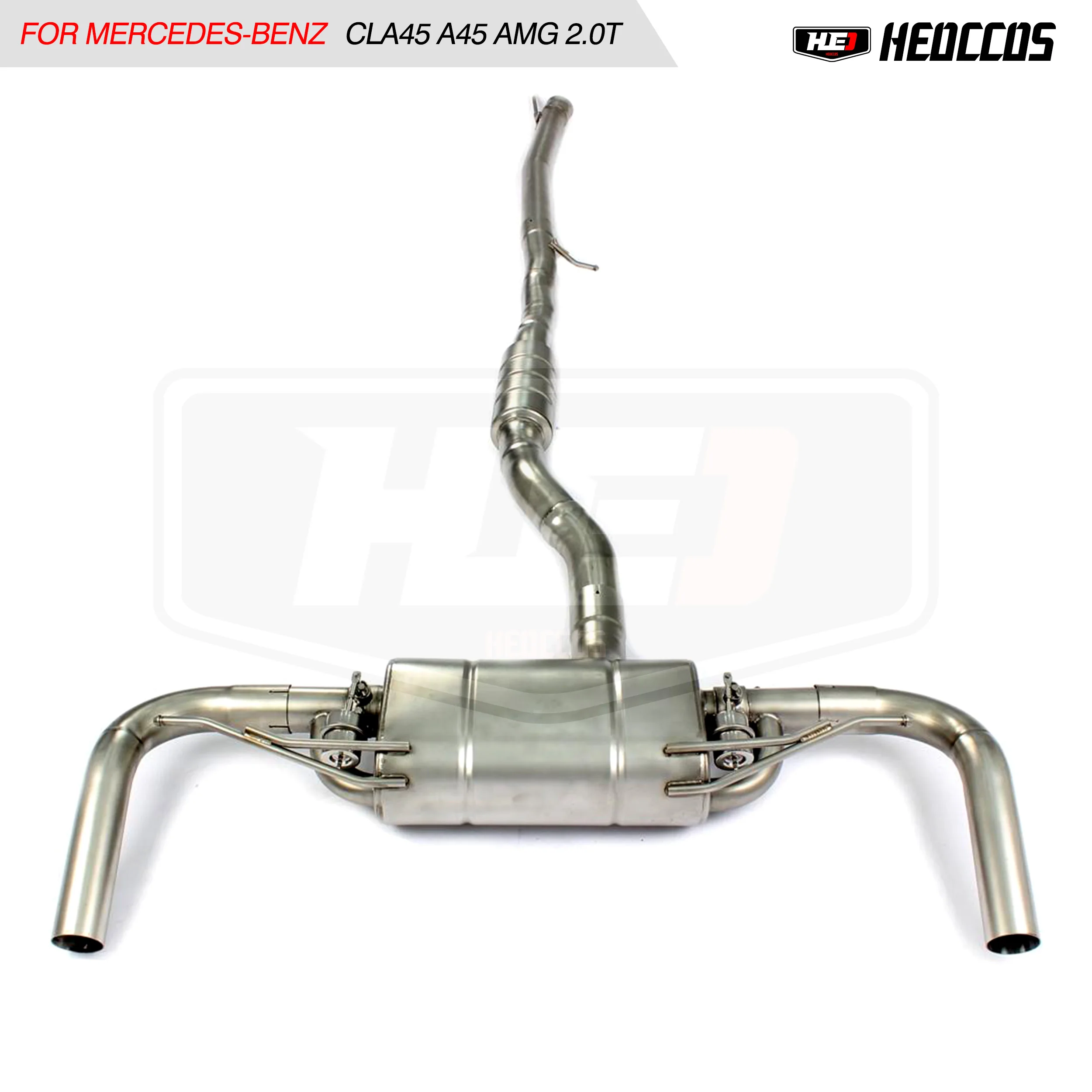 

HEO stainless steel performance exhaust For Mercedes BENZ CLA45 A45 AMG 2.0T 2013-2015 catback electronic valve exhaust