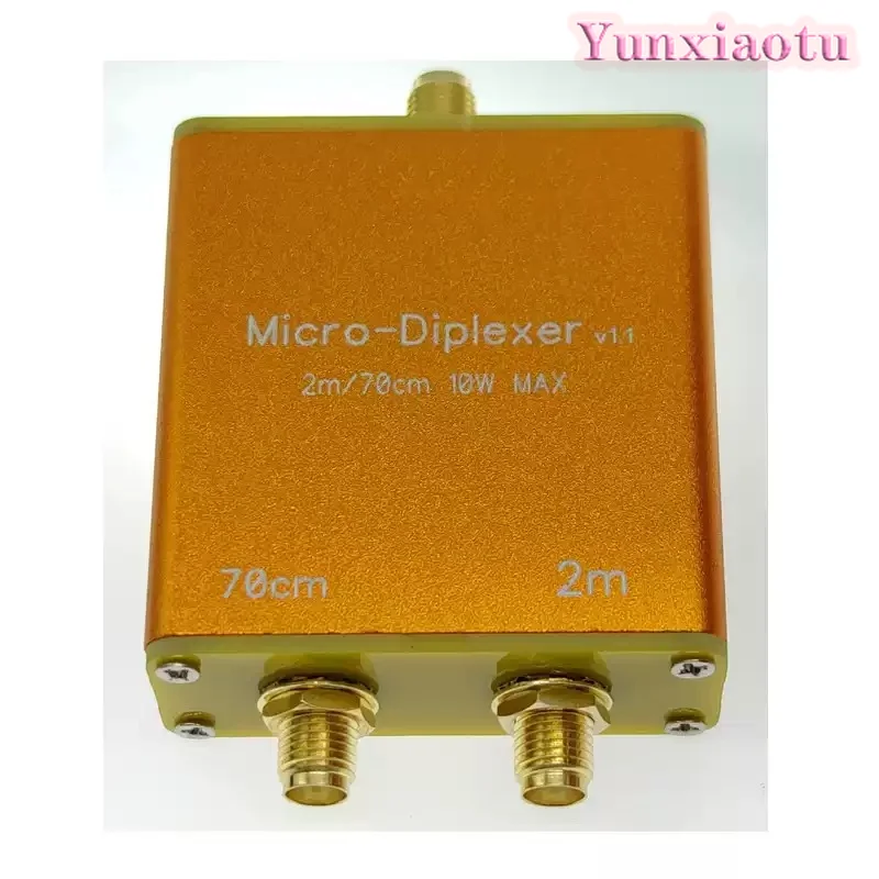 10W V/U Duplexer Dual Band Diplexer Filter 144 430MHz for Ham Radio Repeater Antenna Signal Isolator