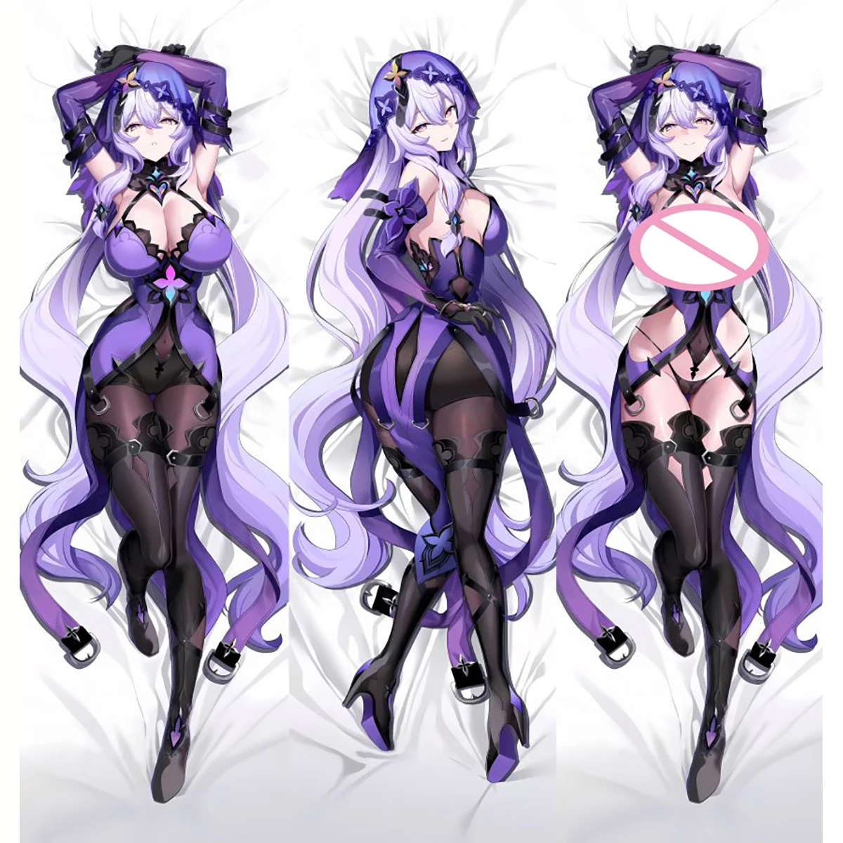 

Dakimakura Anime Honkai: Star Rail Черный лебедь Двусторонний принт наволочки для тела в натуральную величину Подарки могут быть изготовлены по индивидуальному заказу