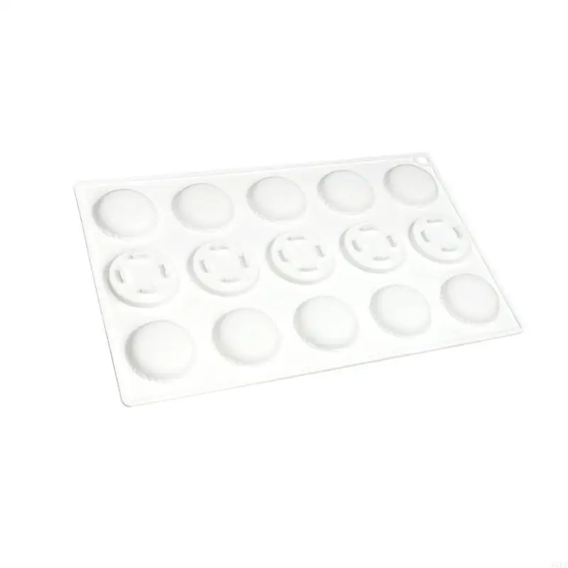 Multipurpose Silicone Baking Molds 15 Macaron Cavities Perfect For Homemade Cakes And DIY Treats 55KF