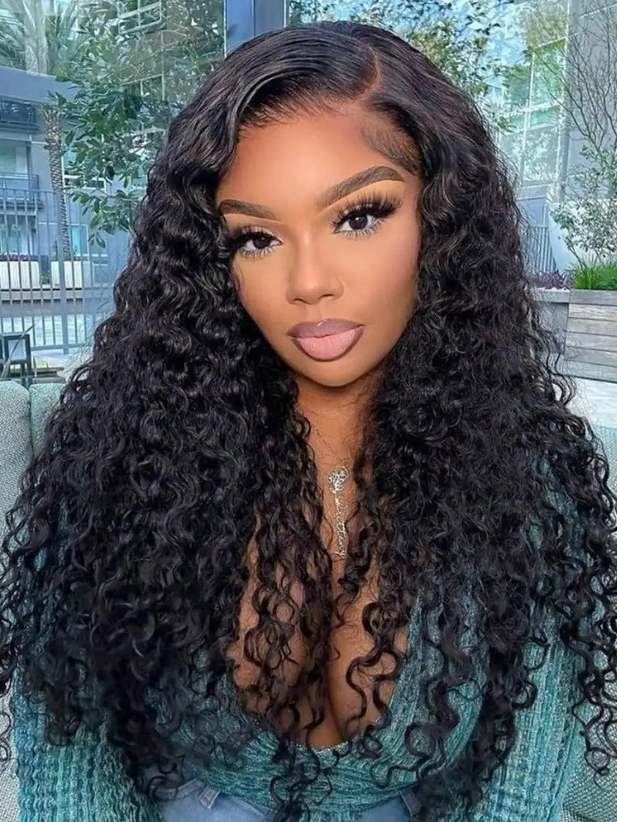 

Перуки с кружевной передней частью 13x4, с эффектом водной волны, из натуральных волос, идеально подходят для повседневной носки и особых случаев, комфортные и естественного вида.