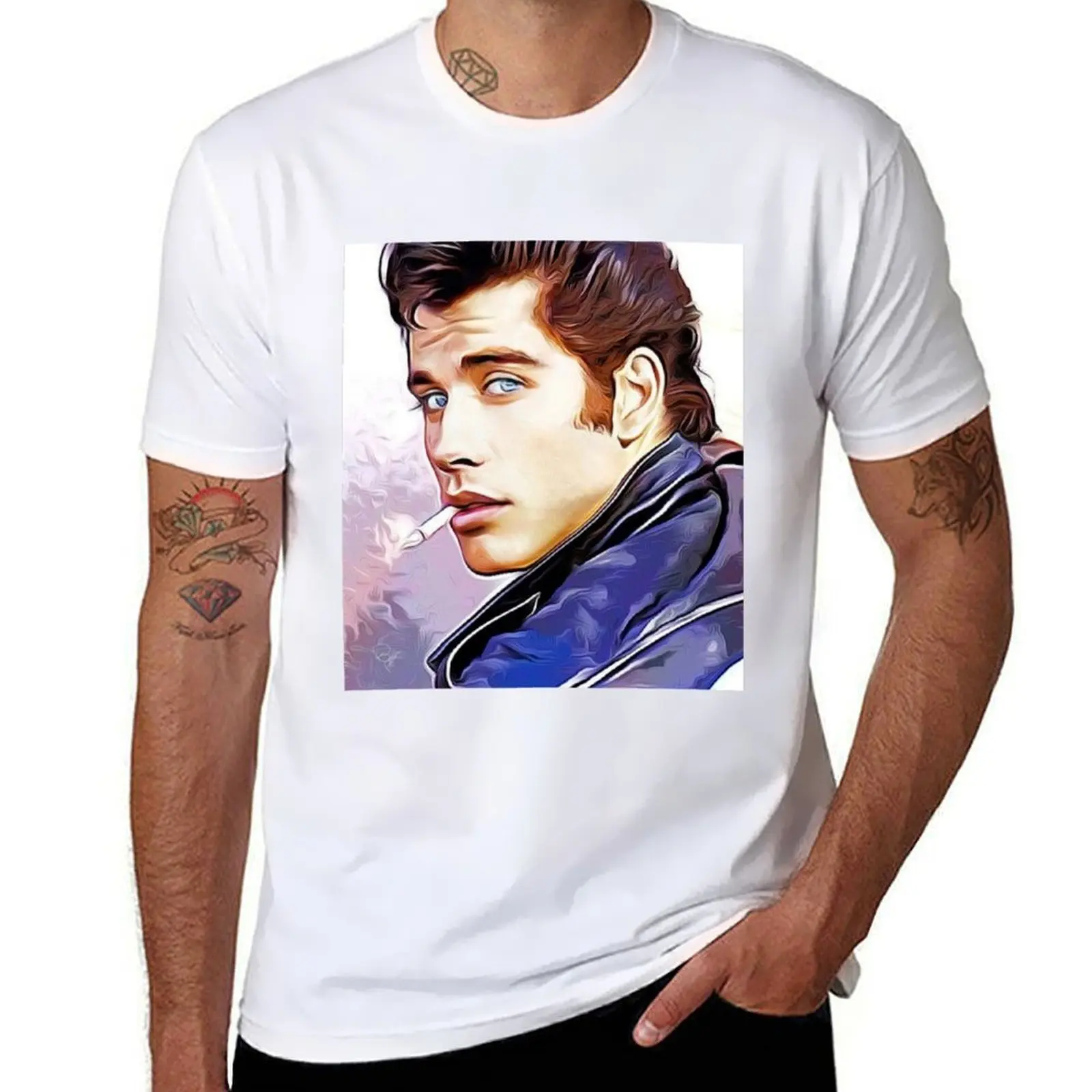 

DANNY ZUKO / John Travolta T-Shirt t shirts designer man t shirts for men T-Shirt