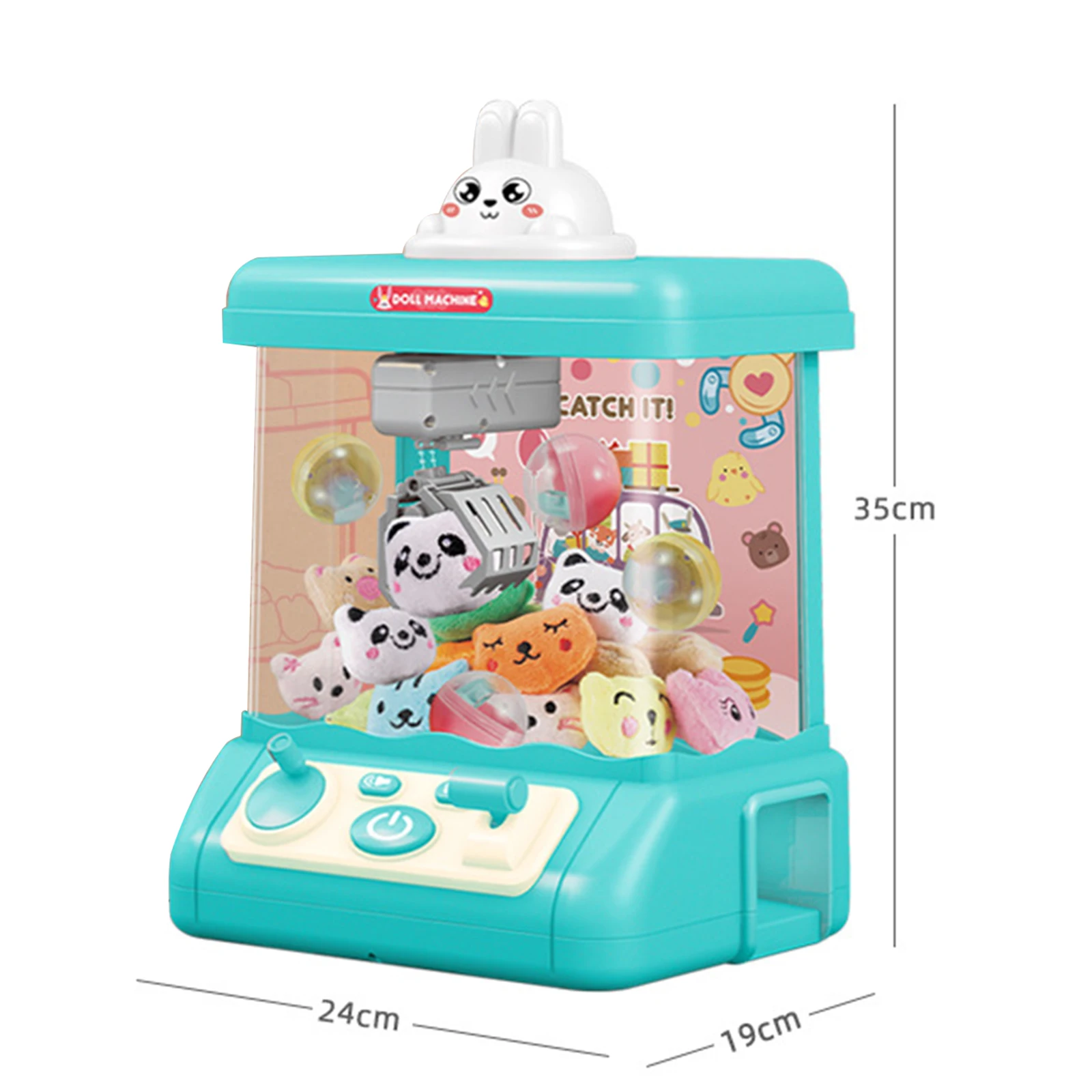 mini Machine Gifts Miniature Kids Catching Doll Machine Claw Toy