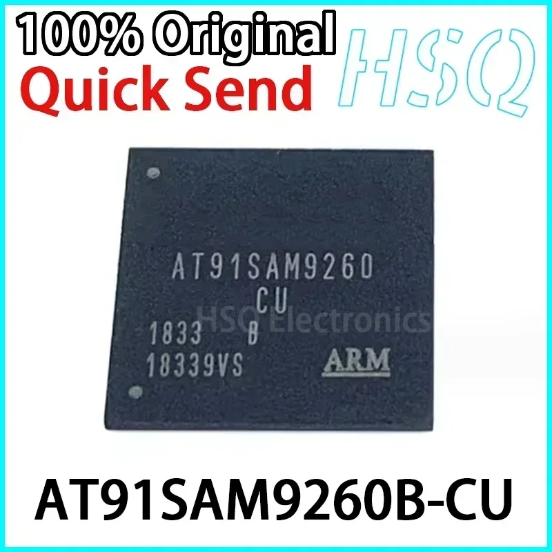 1PCS AT91SAM9260B-CU AT91SAM9260B แพคเกจ BGA217 โปรเซสเซอร์แบบฝังชิปวงจรรวม