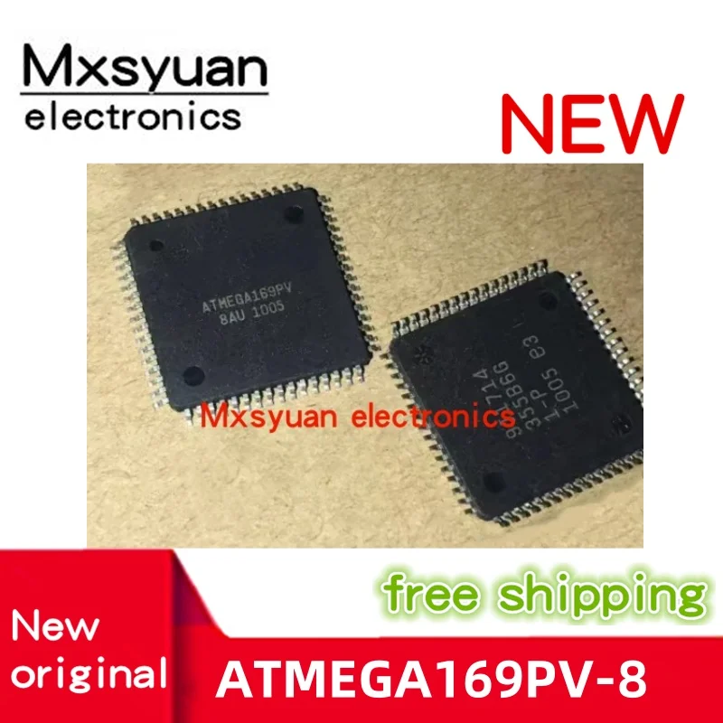 5PCS~20PCS/LOT ATMEGA169PV-8AU ATMEGA169PV TQFP64 Mxsyuan 100% New original