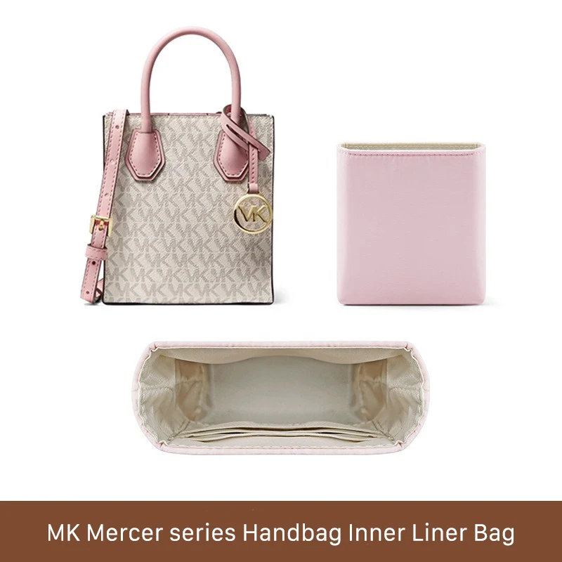 EverToner Bag Inner Organizer Pouch Nylon Tidy up Storage Cosmetic Bag For m-k Mercer Tote Bag Liner Support Shaper