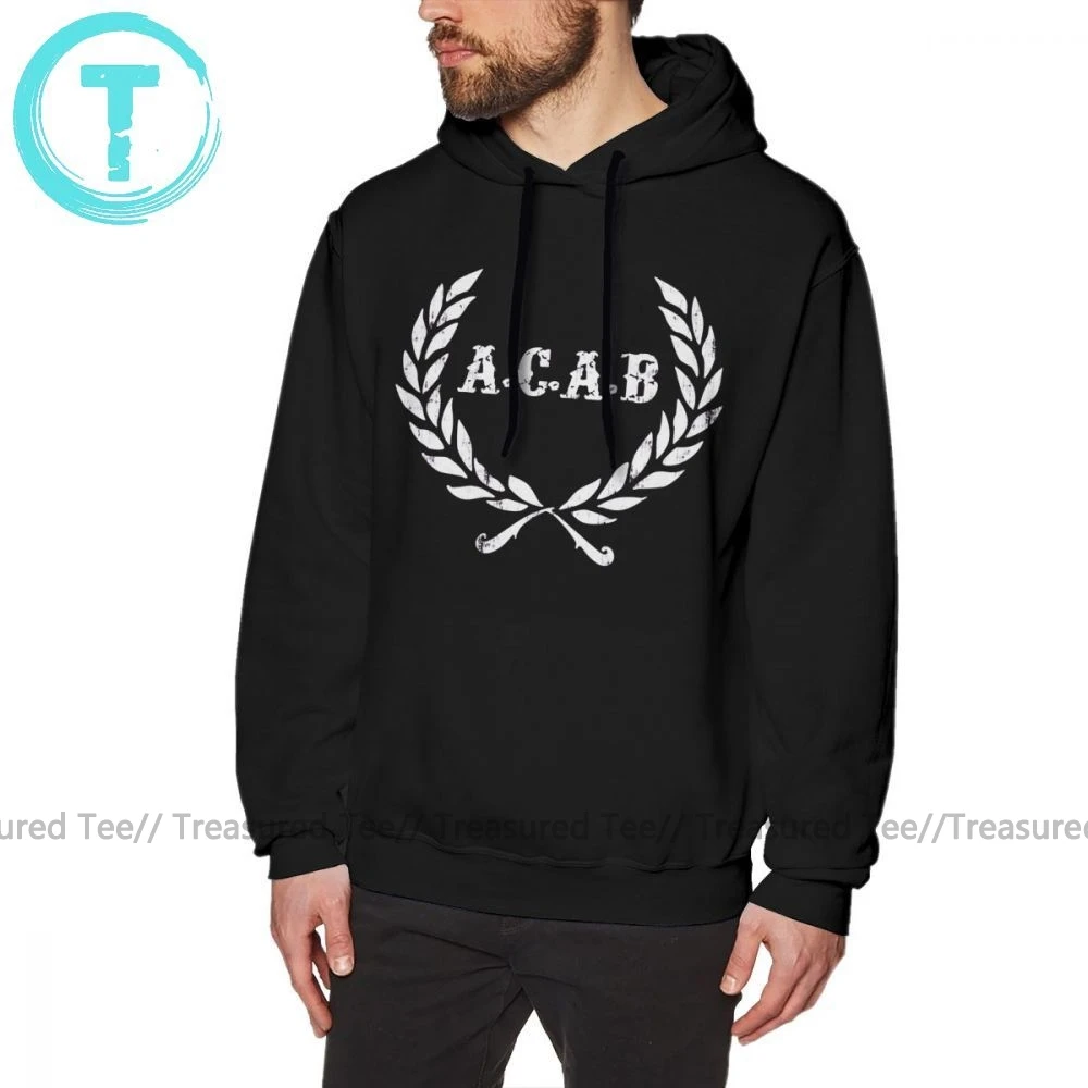 Acab Hoodie A C A B Football ACAB Soccer Hoodies Red Long Sleeve Pullover Hoodie Men Over Size Winter Fashion Outdoor Hoodies