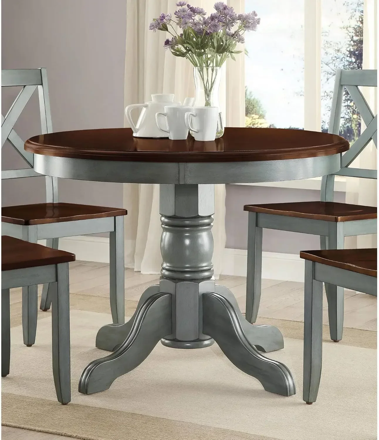 Cambridge Place Dining Table, Blue