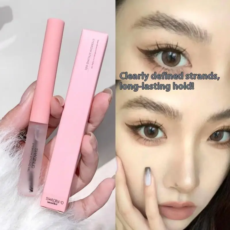 Gel transparente resistente al agua, crema de estilismo para cejas, fijación duradera, potenciadores de cejas, maquillaje líquido transparente, capa sellada para cejas, cosmético