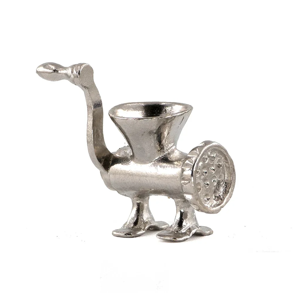 1 pz 1/12 accessori per casa delle bambole mini tritacarne chopper robot da cucina in miniatura modello giocattolo per la decorazione della casa delle bambole