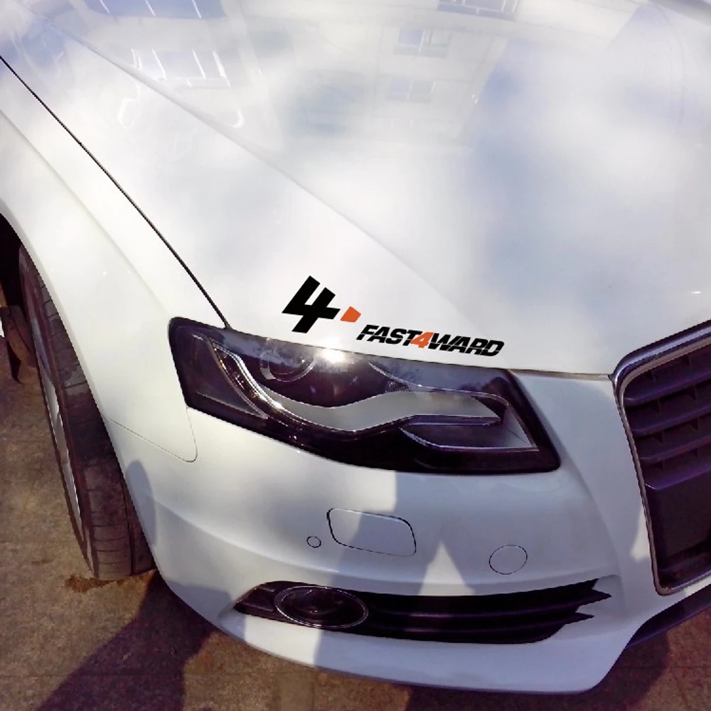 ملصقات JDM FAST4WARD لتصفيف السيارة وديكور السيارة والباب الأمامي ونافذة السيارة والذيل الخلفي والدراجة النارية والشارات