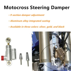 Motocross Steering Damper Stabilizer For Honda CRF150R CRF250R CRF450R CRF 150R 250R 450R Universal Modified Accessories