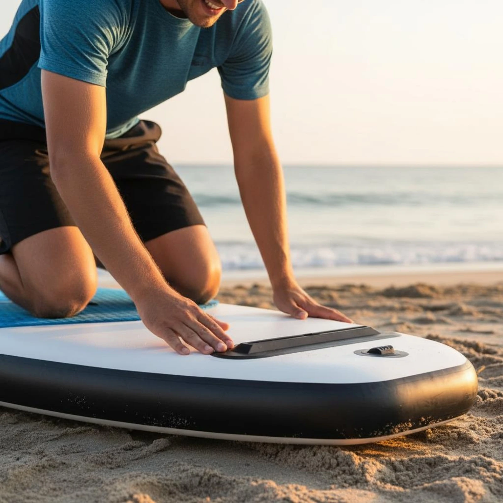 Inflatable Board Fin Slot ABS Inflatable Stand-up Paddleboard Fin Slot Water Sports Part Molded Long-Lasting Construction
