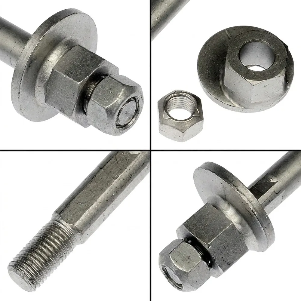 Metal Control Arm Bolts for Dodge For RAM 6508481AA 6508333AA 6508468AA Chassis Hardware Silver 2pcs Package Size 23x7x7cm