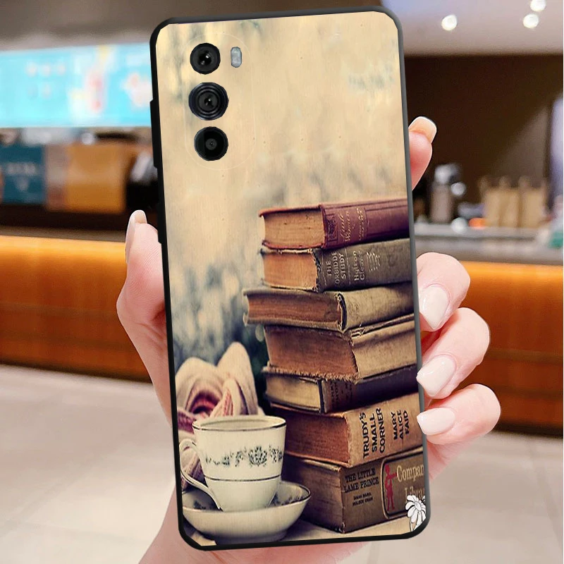 حافظة هاتف لهاتف موتورولا إيدج 50 40 برو 60 50 40 30 Ultra Neo Fusion Moto G85 G72 G53 G54 G84 G13 G32 OK ولكن أول قهوة #5