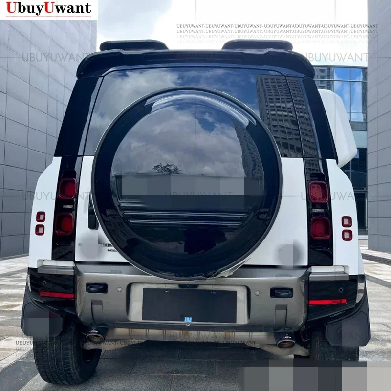 FOR LAND ROVER DEFENDER 2019-2021 ABS Plastic Rear Trunk Wing Tail Car Body Kit Accessories  Car Accessories