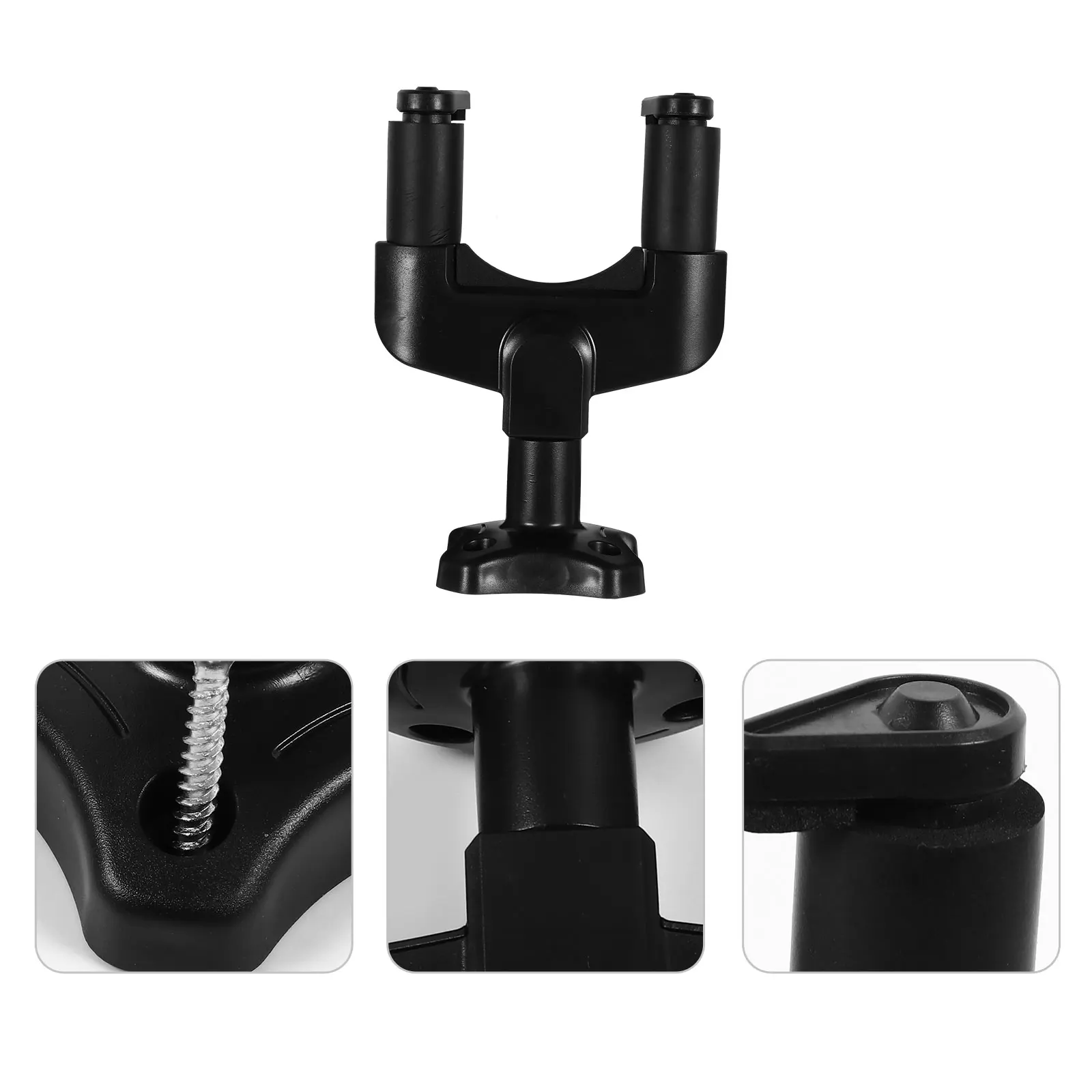 

2 set Guitar Wall Hanger Holder Hook For Acoustic Electric Bass Ukulele Violin Mandolin Easy Install Mounting Hardware Included
