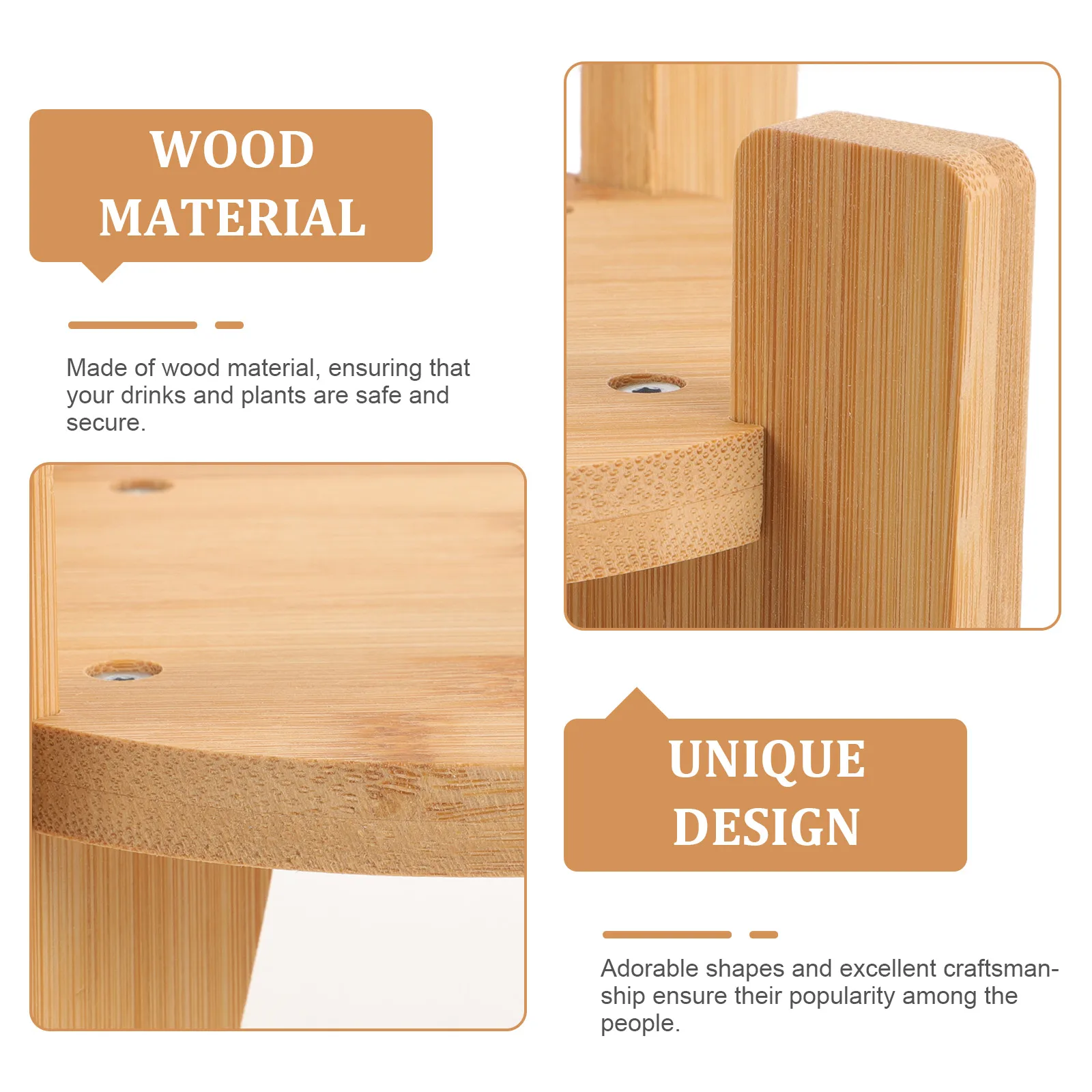 

1pcs Wooden Drink Dispenser Stand Base Round Pedestal For Beverage Dispenser Holder Plant Stand Wood Display Rack Kitchen Bar
