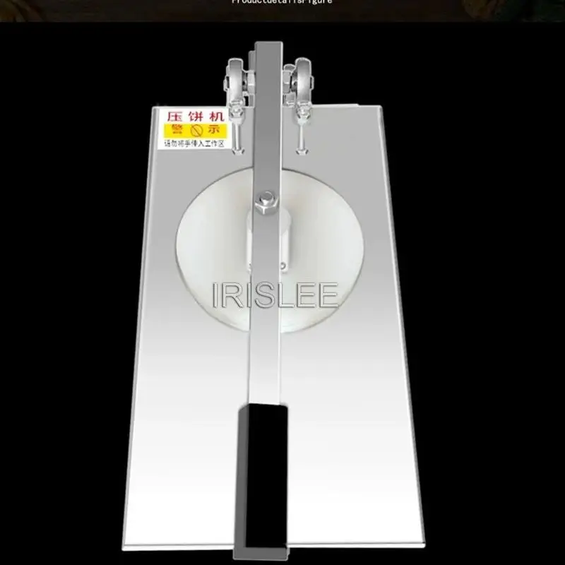 24cm 상업용 수동 피자 도우 프레스 기계 또띠아 팬케이크 피자 프레스 기계 푸드 프로세서